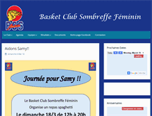 Tablet Screenshot of bcsf.be